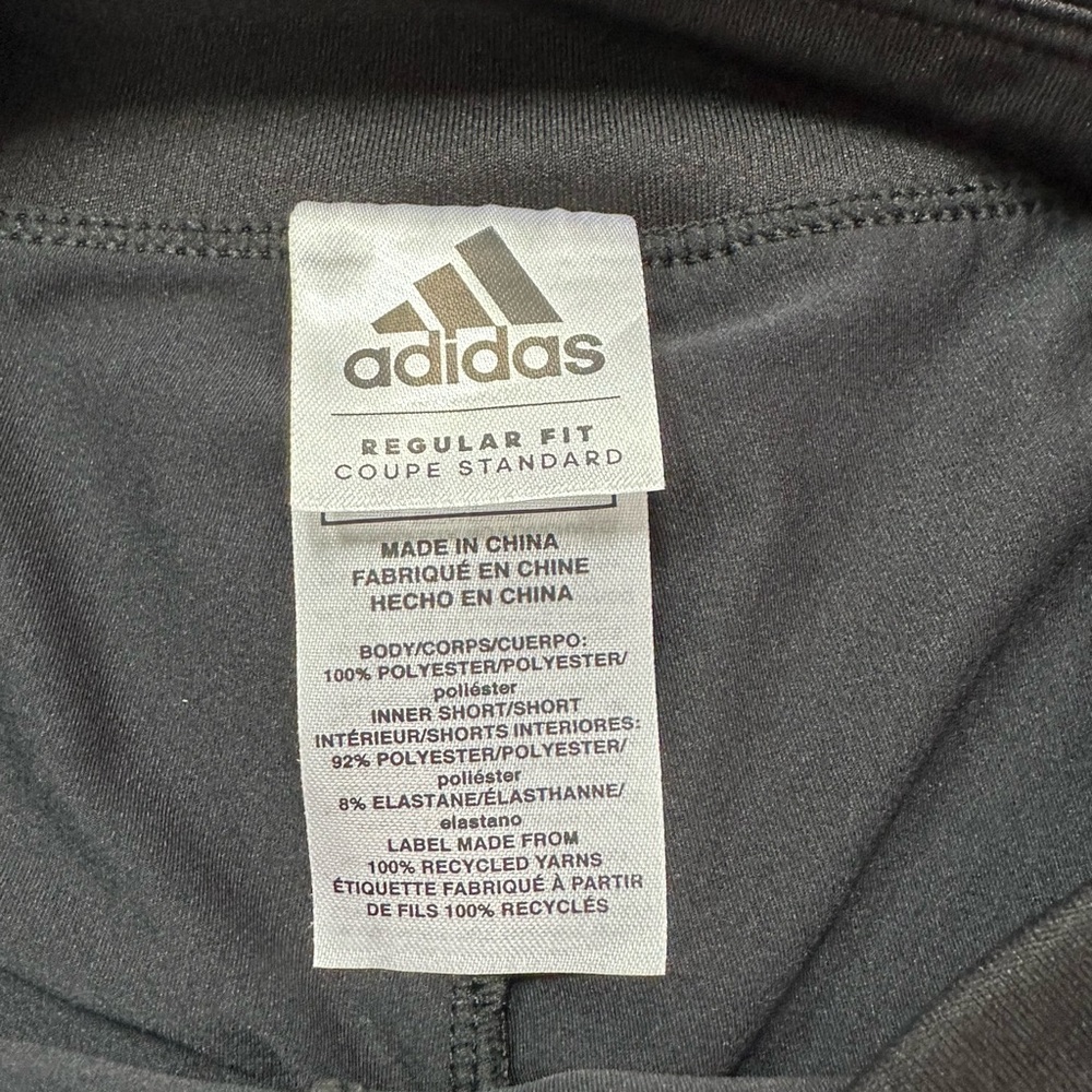 Adidas girls black regular fit skirt size Medium (10/12) - Picture 2 of 7